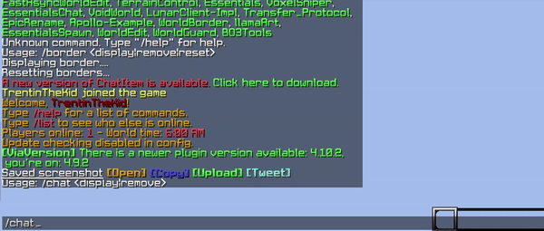 Chat Module Example